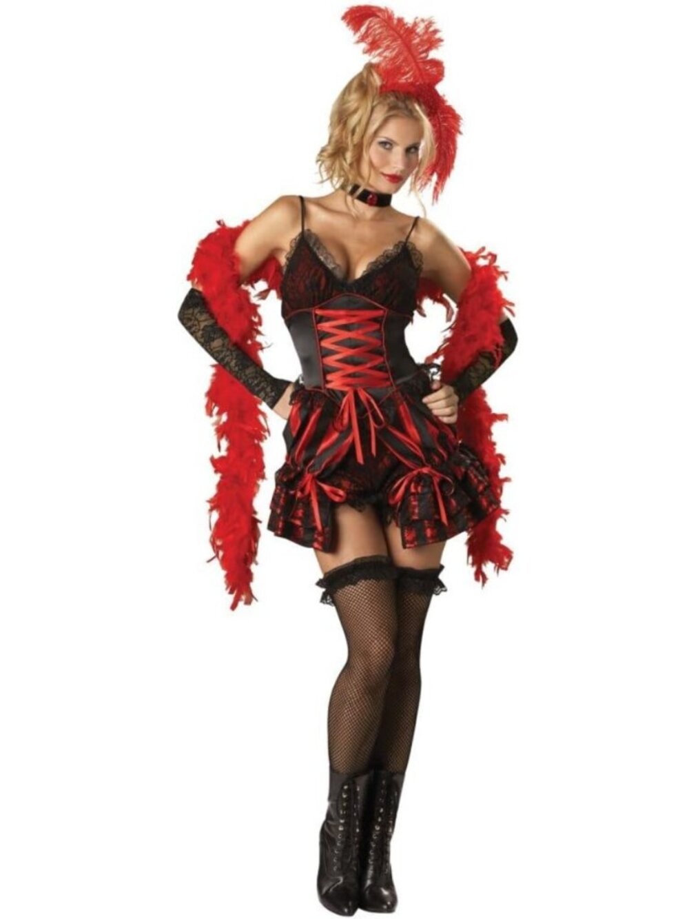 InCharacter Women's Dance Hall Darlin' Burlesque Halloween Costume Cosplay Small